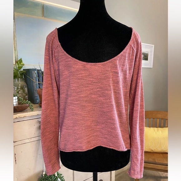 Free People Top M Daisy Lace Crochet Berry Purple Festival Concert Boho Cottage - Picture 3 of 7